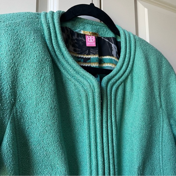 Like New Basler Green Blazer Jacket Size 38 - Picture 4 of 10